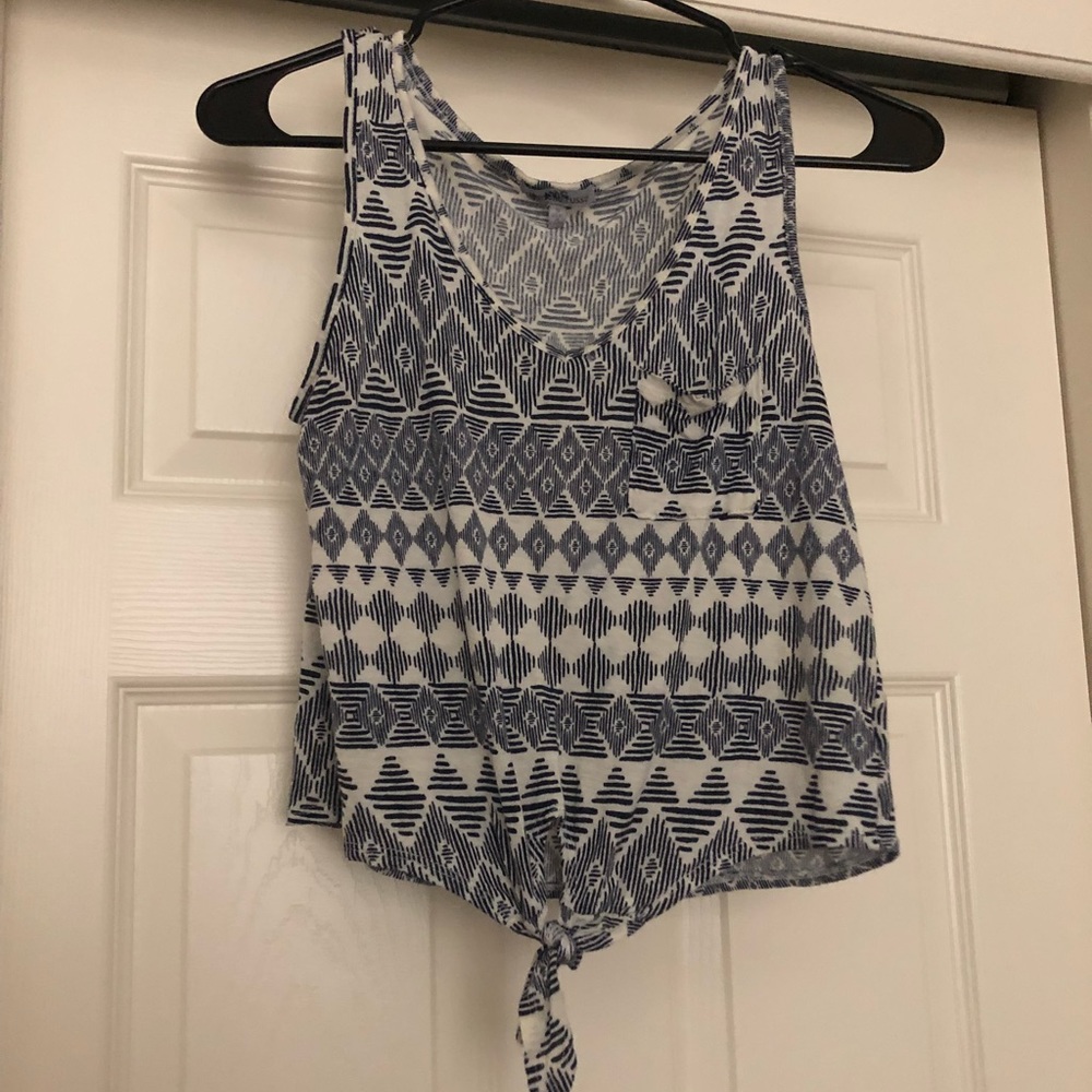 Patterned tank top